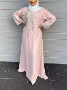 Tara Kaftan Dress - Peach