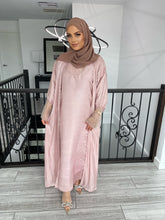 Load image into Gallery viewer, Kinzah Abaya Set - Blush Nude