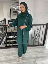 Load image into Gallery viewer, Starlet Tunic Set - Deep Green