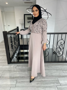 Maria Dress-  Taupe