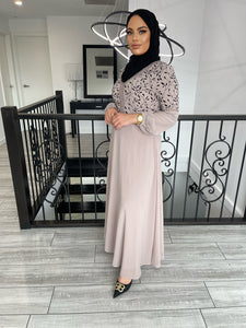 Maria Dress-  Taupe