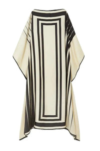 Iva Silk Crepe Kaftan