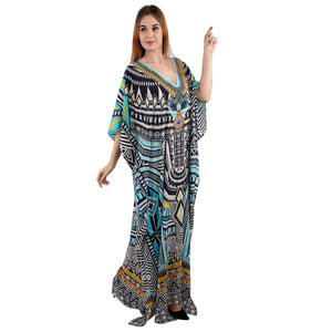 Aztec Gem - Printed Kaftan