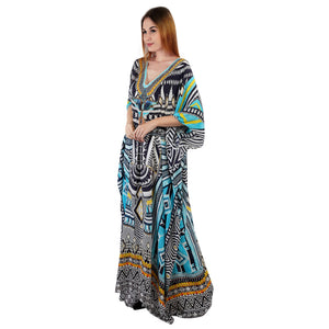 Aztec Gem - Printed Kaftan