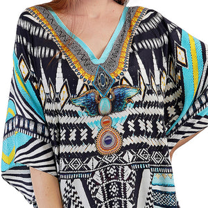 Aztec Gem - Printed Kaftan