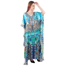 Load image into Gallery viewer, Blue Macaw - Printed Kaftan