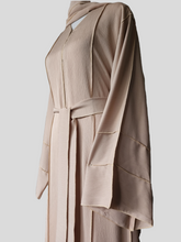 Load image into Gallery viewer, Nyle Lux Abaya- U.A.E - Nude Beige