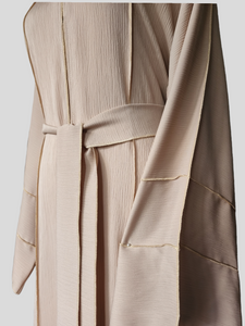 Nyle Lux Abaya- U.A.E - Nude Beige