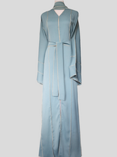 Load image into Gallery viewer, Nyle Lux Abaya- U.A.E - Steel Blue