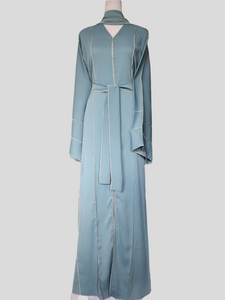 Nyle Lux Abaya- U.A.E - Steel Blue