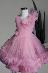 Dusty Pink Tutu Frock