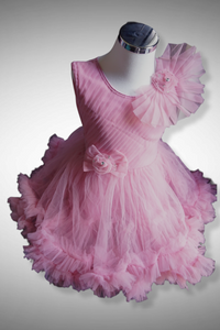 Dusty Pink Tutu Frock