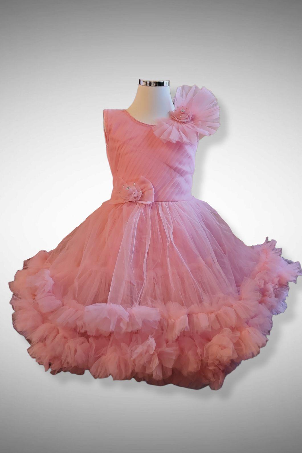 Dusty Pink Tutu Frock