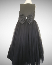 Load image into Gallery viewer, Black Tulle Princess frock