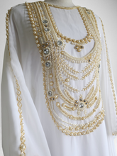 Load image into Gallery viewer, White Tulip Kaftan (SALE Price Drop)