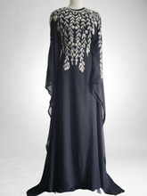 Load image into Gallery viewer, Black Tulip Kaftan