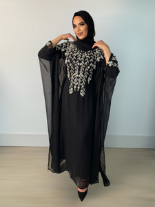 Black Tulip Kaftan