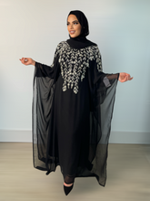 Load image into Gallery viewer, Black Tulip Kaftan