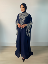 Load image into Gallery viewer, Sultanah Kaftan -Navy