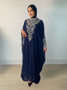 Sultanah Kaftan -Navy