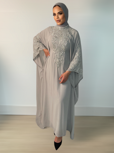 Sultanah Kaftan -Grey