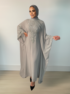 Sultanah Kaftan -Grey