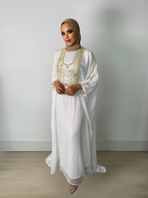 Load image into Gallery viewer, White Tulip Kaftan (SALE Price Drop)