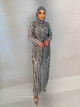 Load image into Gallery viewer, Bella Evening Dress -Grey