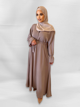 Load image into Gallery viewer, Lara Lux Abaya- Nude (U.A.E.)