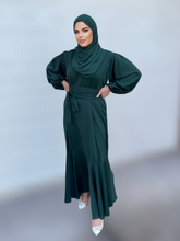 Load image into Gallery viewer, Milan Lux Dress  - EMERALD GREEN