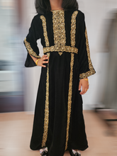 Load image into Gallery viewer, Kids Amara Velvet Abaya