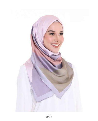 Silk Scarf - Lilac Dream 1
