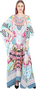 Hawaiian Orchid - Printed Kaftan