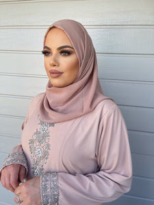 Ellie Set - Kaftan -Peach Nude