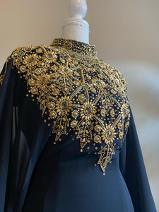 Gemma Black Farasha/ Kaftan