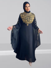 Load image into Gallery viewer, Gemma Black Farasha/ Kaftan