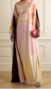 Roma Silk crepe Kaftan