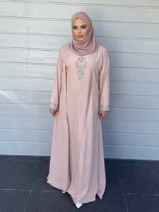 Ellie Set - Kaftan -Peach Nude