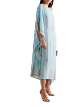 Load image into Gallery viewer, Breeze Silk Kaftan -Pearl.