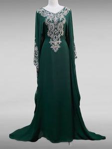 Malikah Kaftan - Dark Green