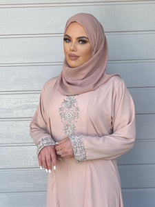 Ellie Set - Kaftan -Peach Nude