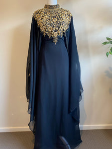 Gemma Black Farasha/ Kaftan