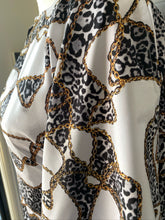 Load image into Gallery viewer, Lina Printed Summer Kaftan- White Chains