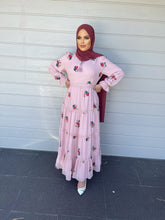 Load image into Gallery viewer, Nada Tiered Dress - Pink