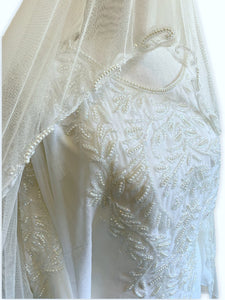 Pearl Kaftan - White