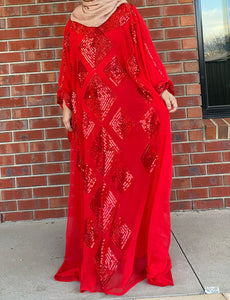 Miraj Kaftan- Red