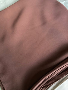 Nile Chiffon Shawl- chocolate