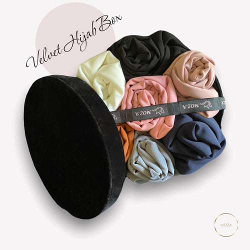 Velvet Gift Box with 7 shawls
