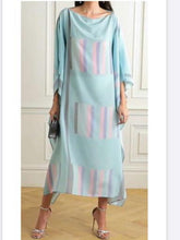 Load image into Gallery viewer, Breeze Silk Kaftan -Pearl.