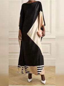 Liza Silk crepe Kaftan